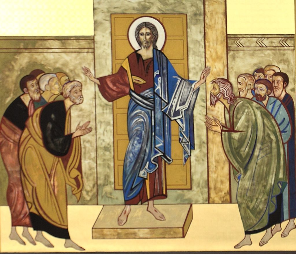 kiko argüello jezus ukazuje się apostołom 1024x880